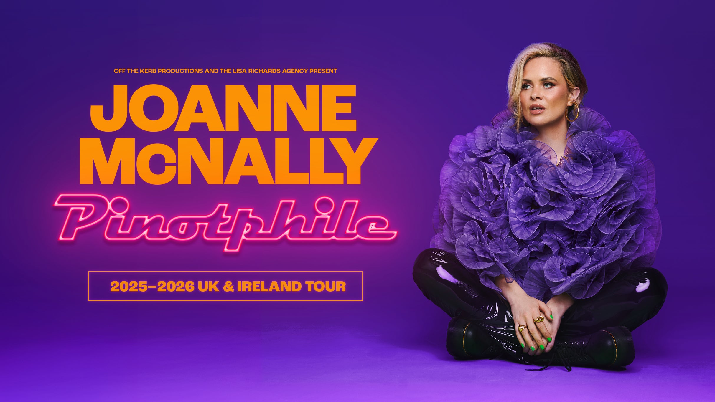 Joanne McNally: Pinotphile - Unleash the Laughter at The Lowry!