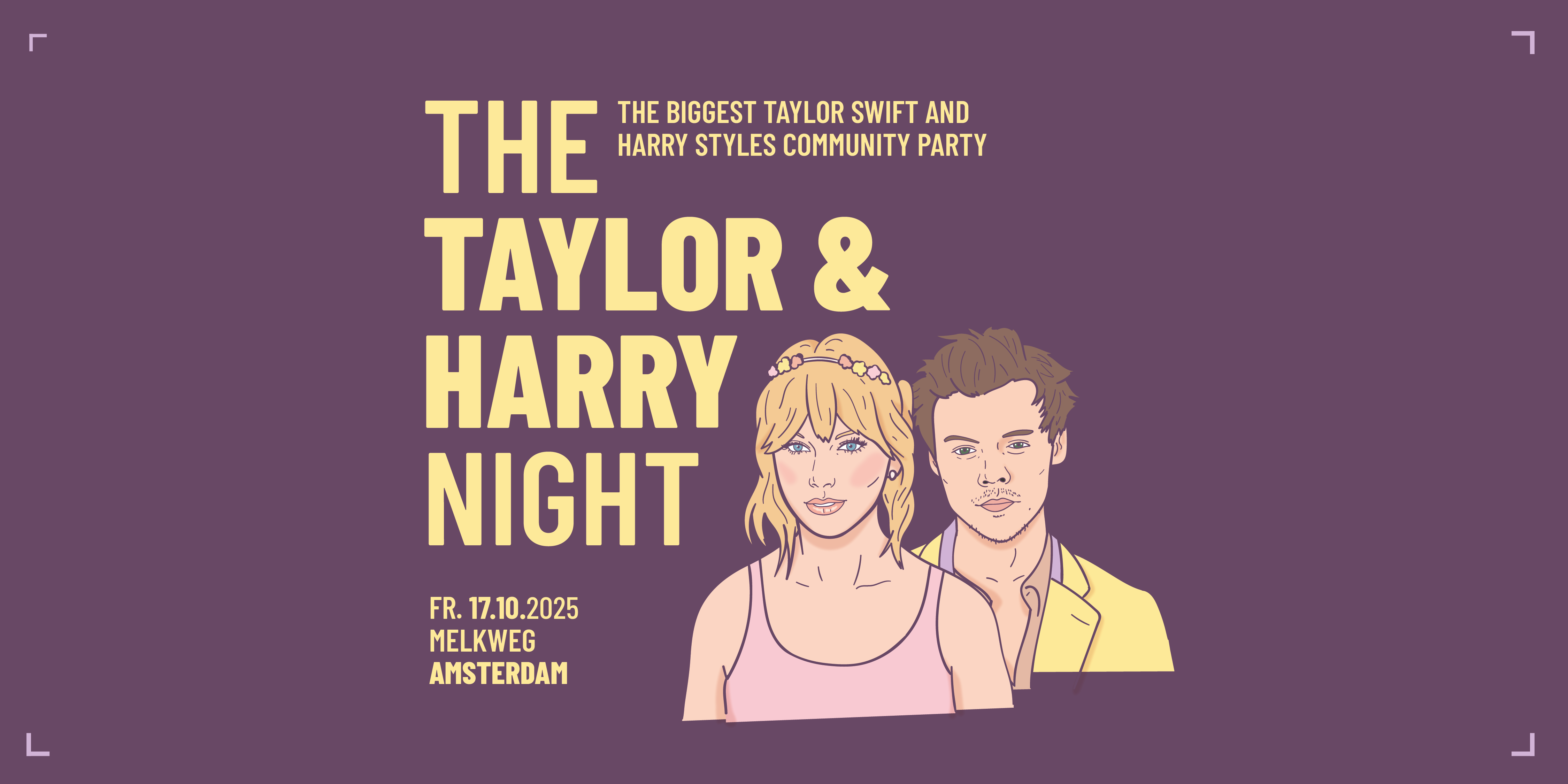 Taylor & Harry Night: A Pop Extravaganza at Melkweg, Amsterdam!