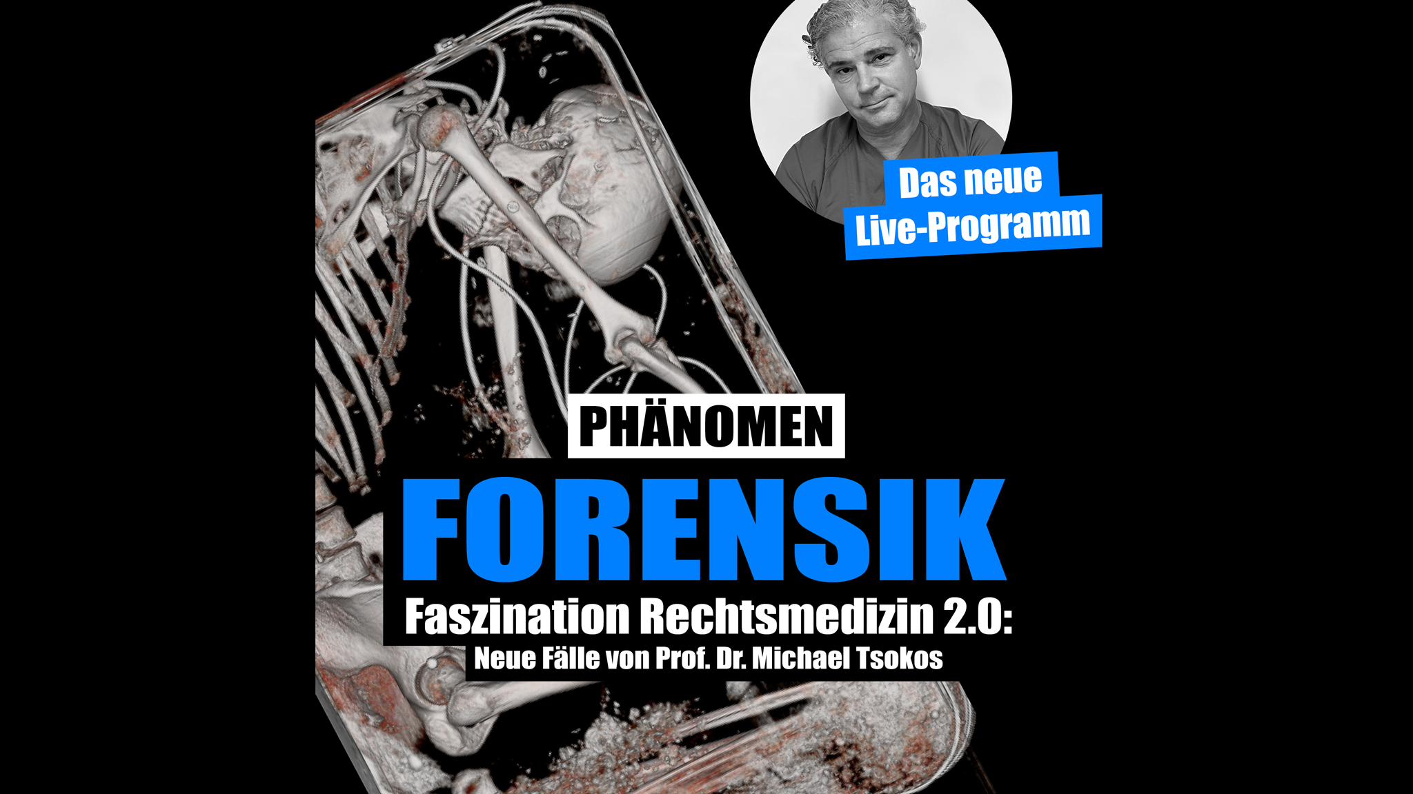 Uncover Crime's Secrets: An Evening with Prof. Dr. Michael Tsokos in Trier!