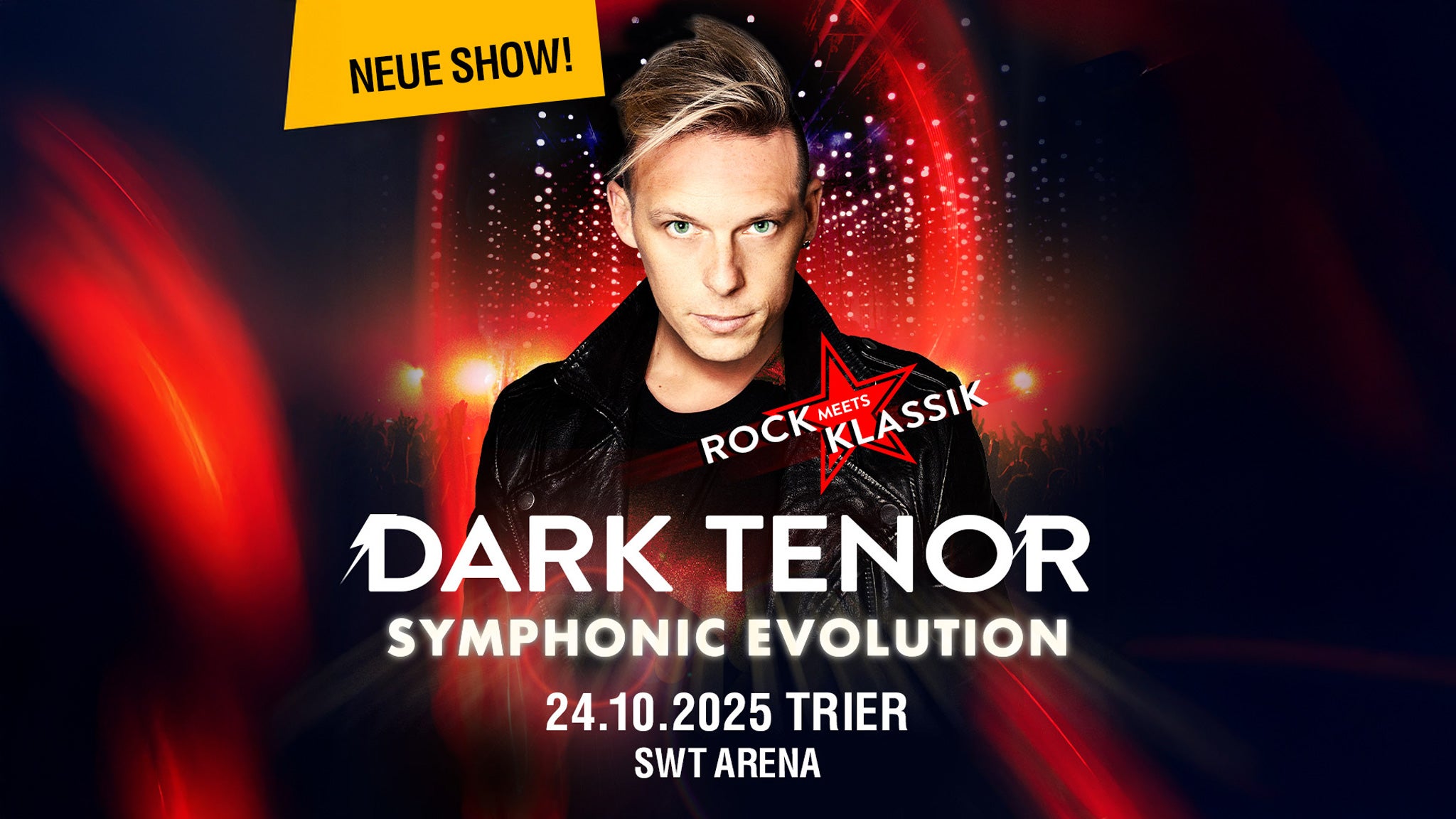 Experience The Dark Tenor's SYMPHONY OF LIGHT: Premium Seats Await!