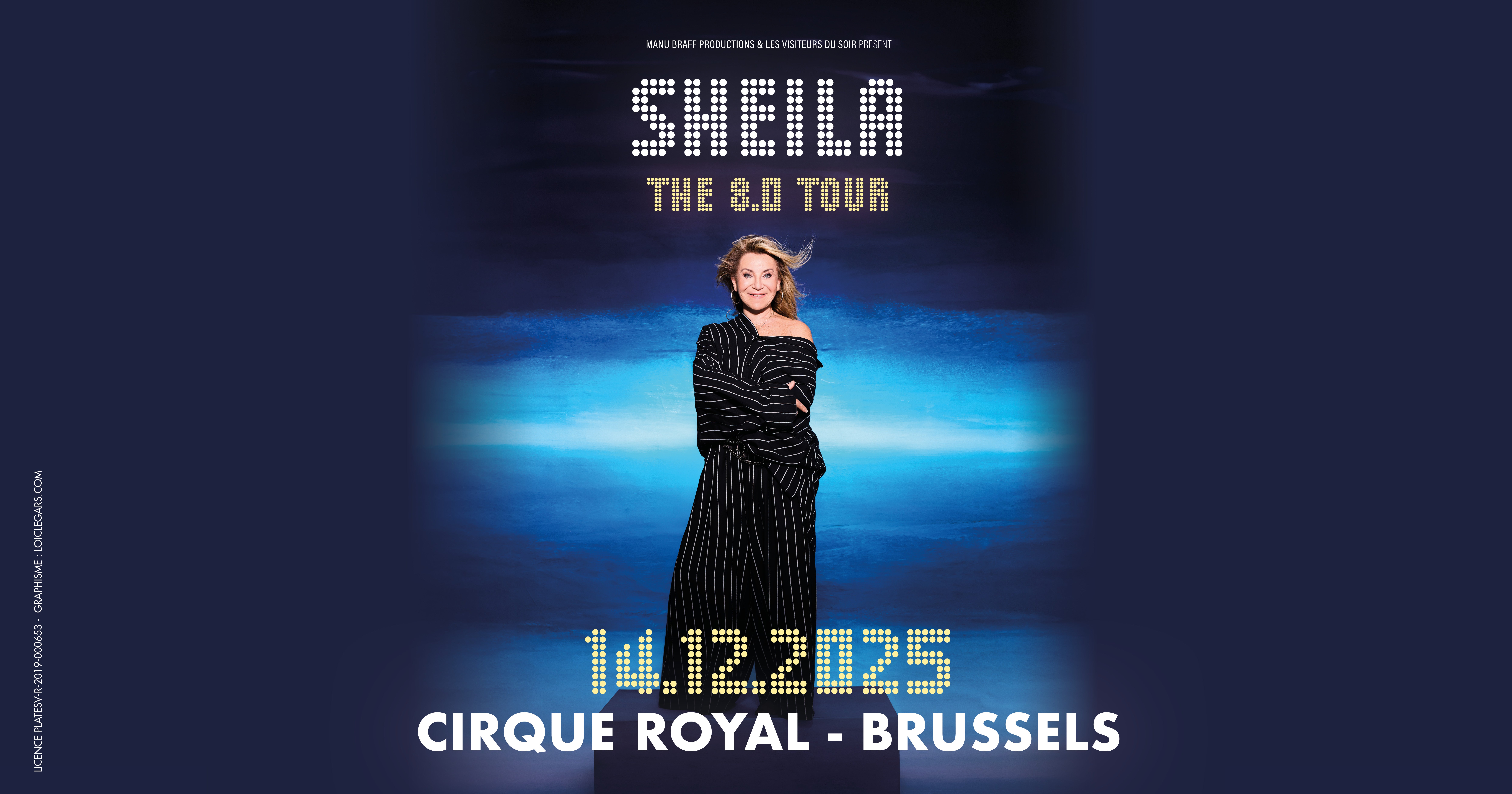 Sheila's Electrifying 8.0 Tour: A Night of French Pop Royalty in Bruxelles!