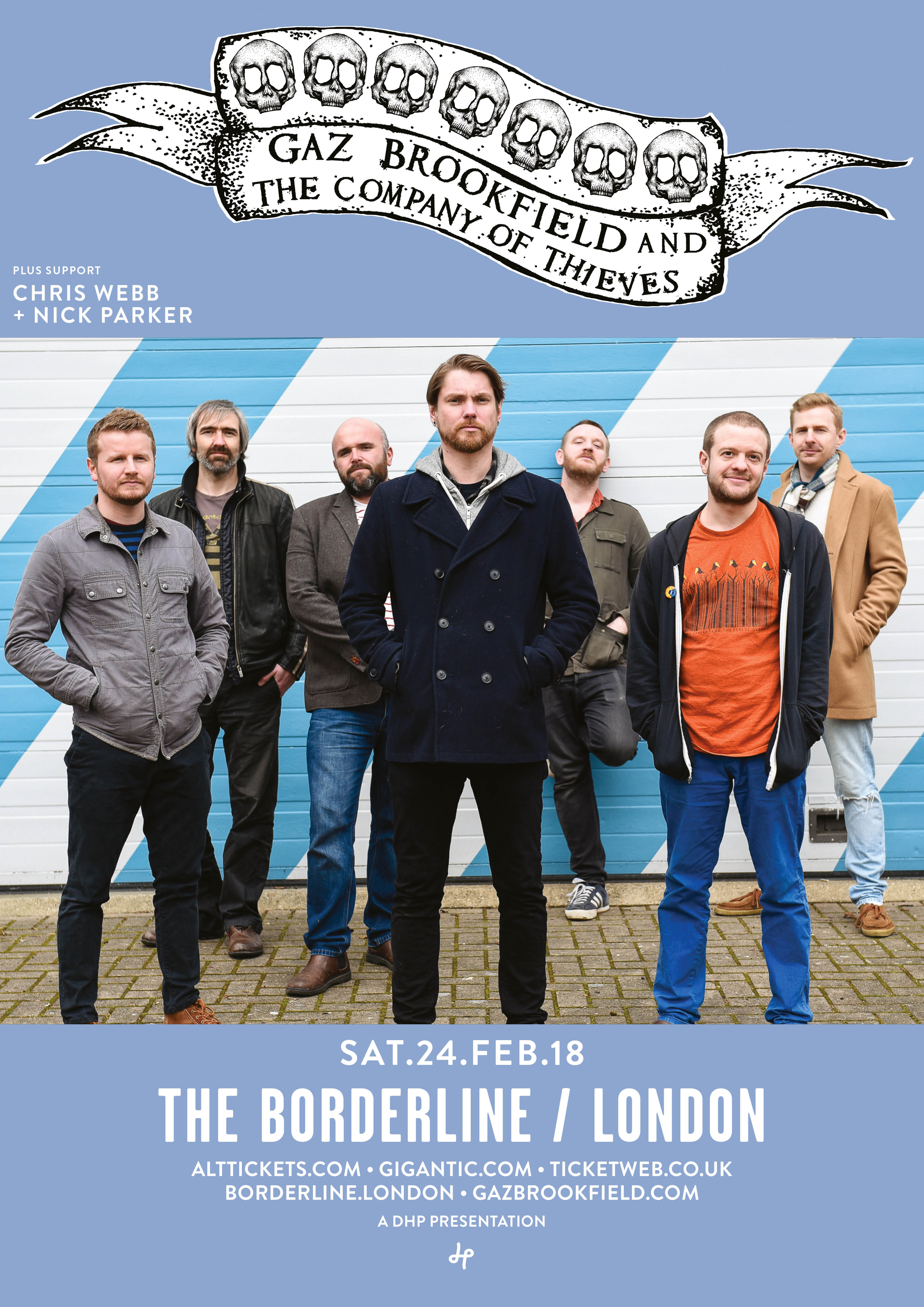 Gaz Brookfield: Anthems & Ales at Southampton Joiners!
