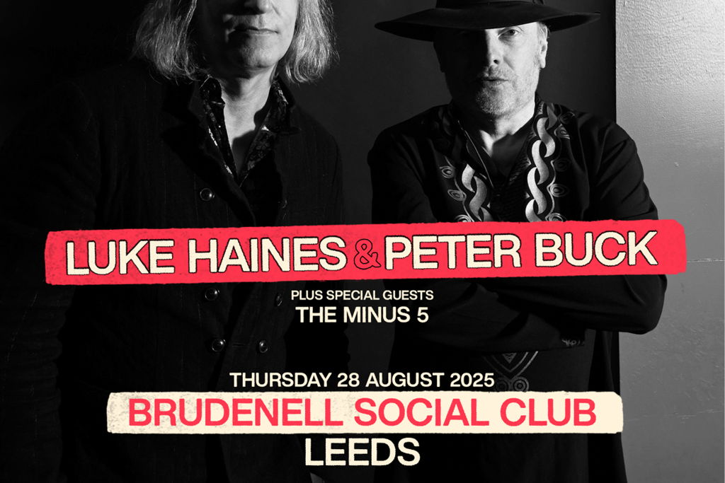 Indie Rock Titans Unite: Luke Haines & Peter Buck at Brudenell Social Club!