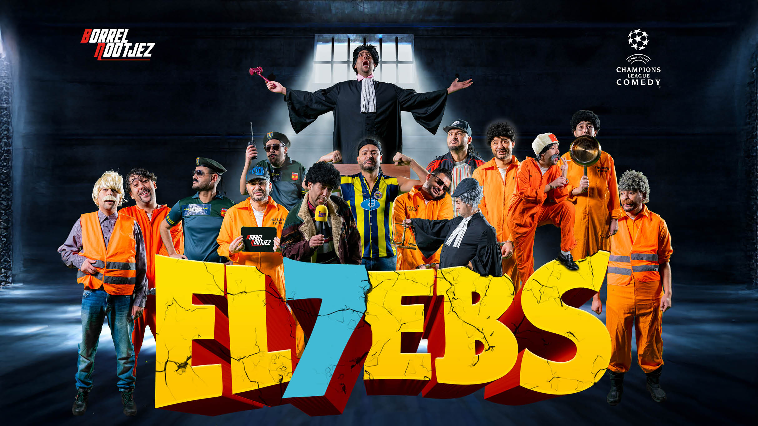 BORRELNOOTJEZ: Hilarious Jailbreak Comedy at Trixxo Theater!