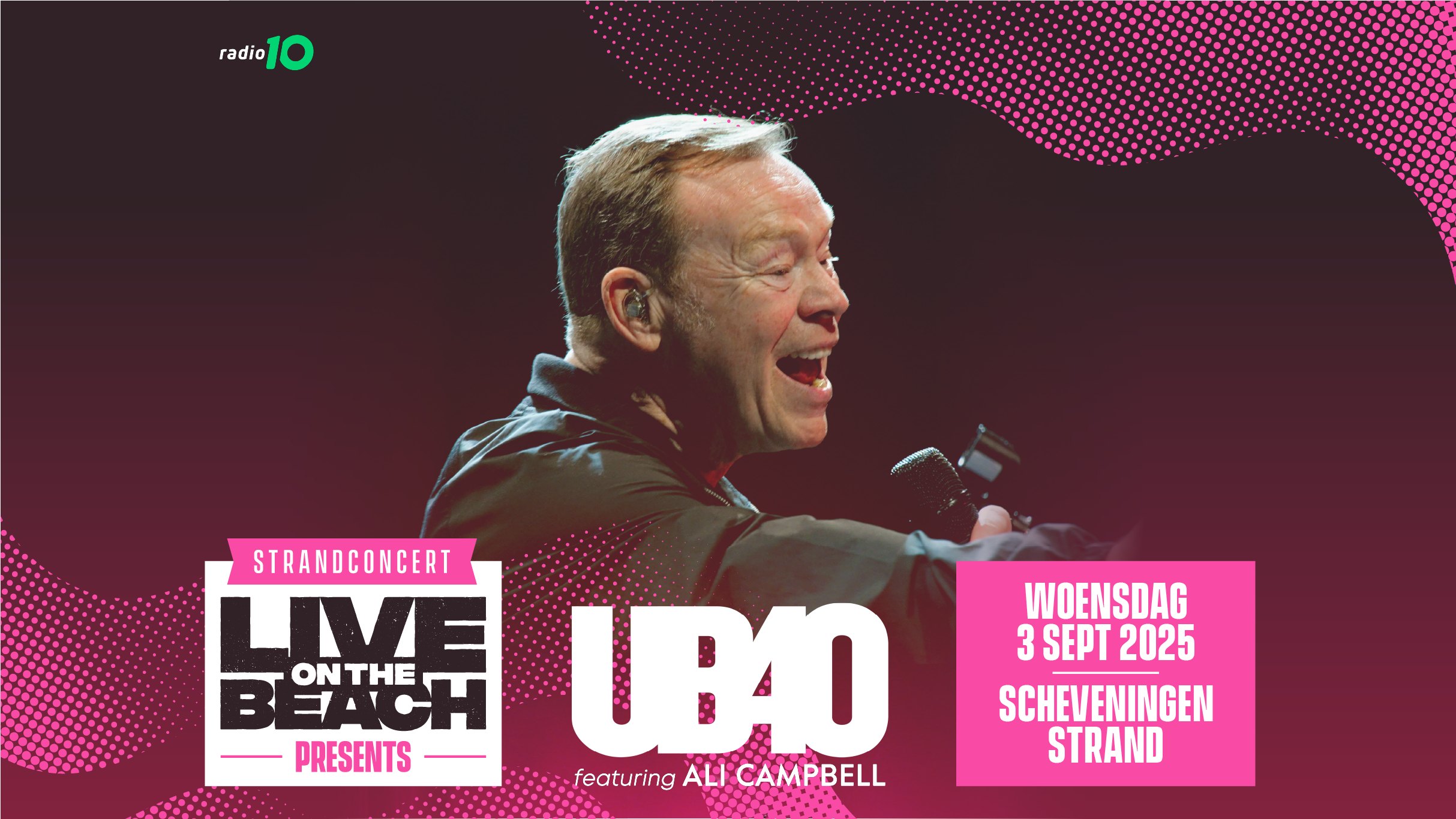 UB40 ft. Ali Campbell: Reggae Beach Party in Den Haag!