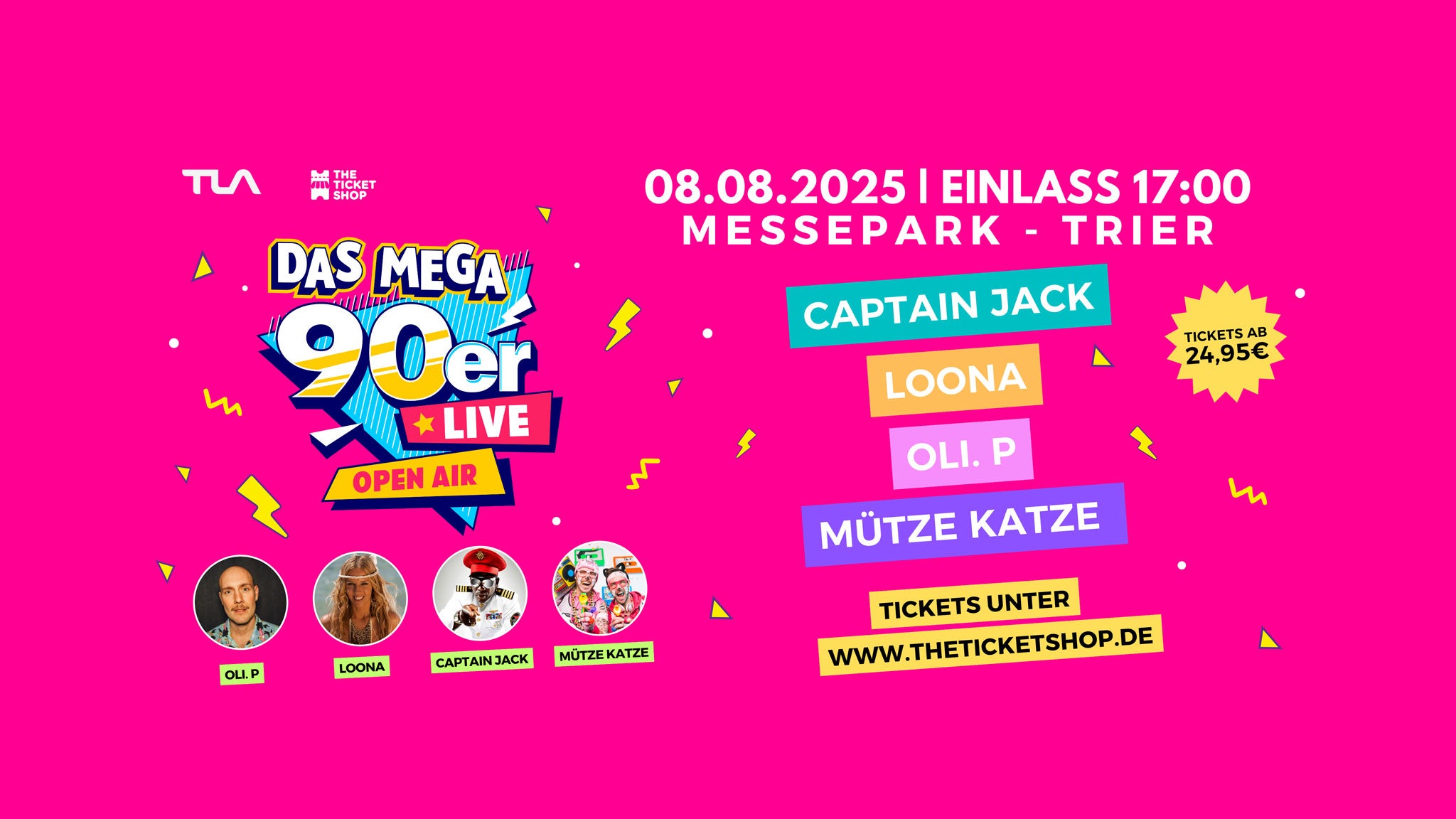 Revive the 90s: Das Mega Live Open Air - Trier's Ultimate Throwback!