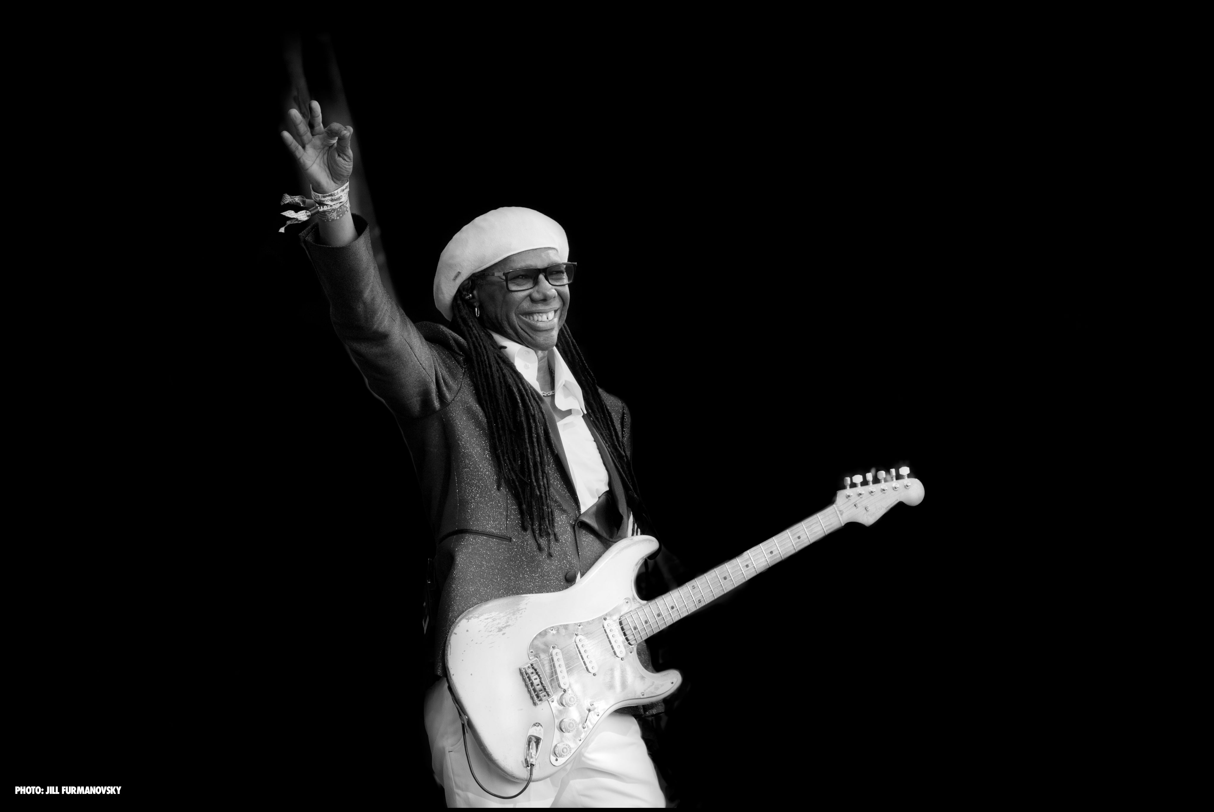 Groove to Nile Rodgers' Iconic Rhythms at The Piece Hall!