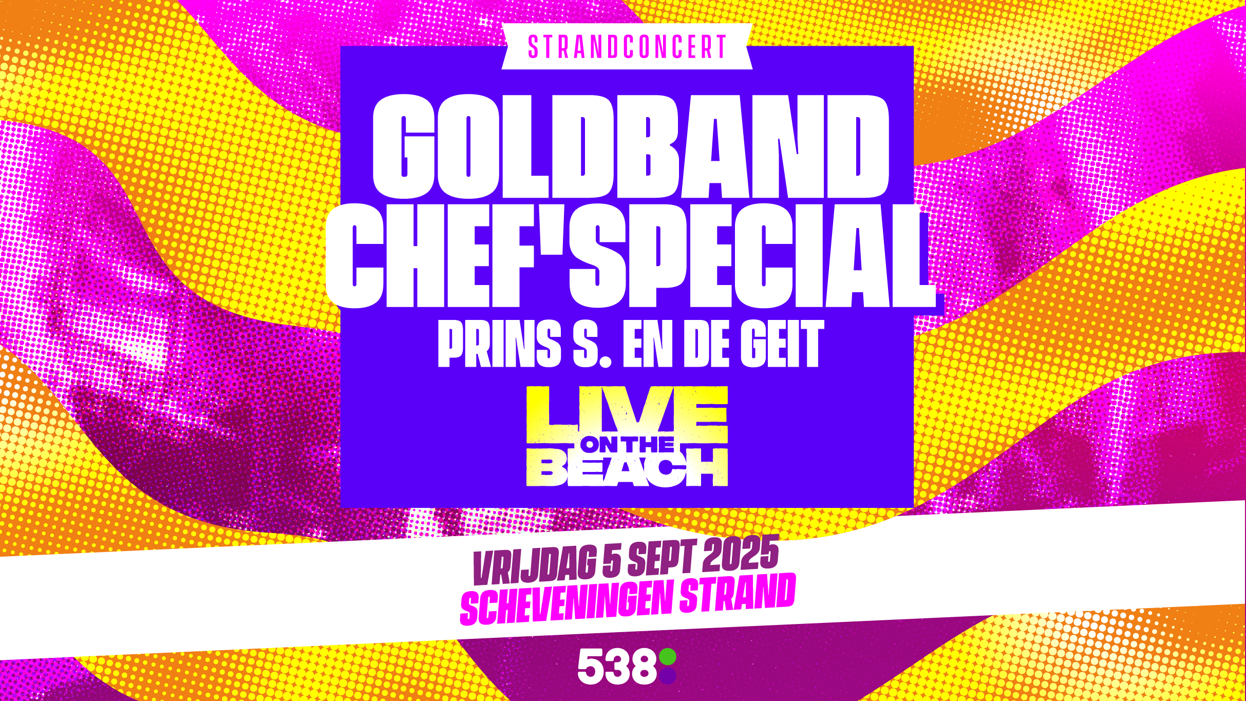 Goldband & Chef'Special: Beach Vibes at FONK Strandclub, Scheveningen!
