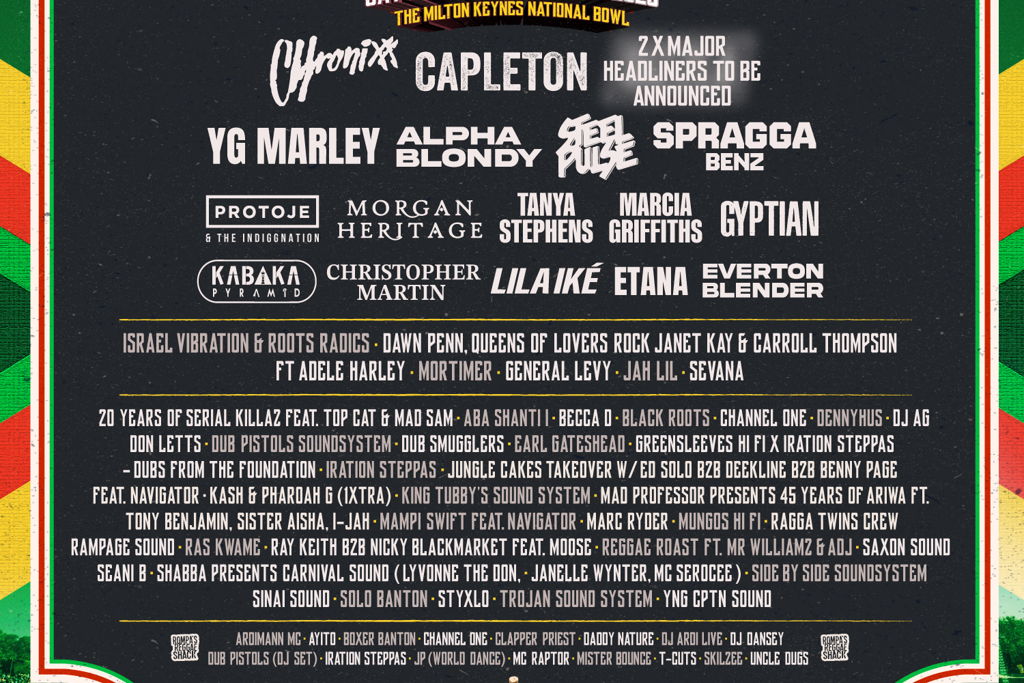 Reggae Land 2025: Milton Keynes' Biggest Celebration of Reggae Music