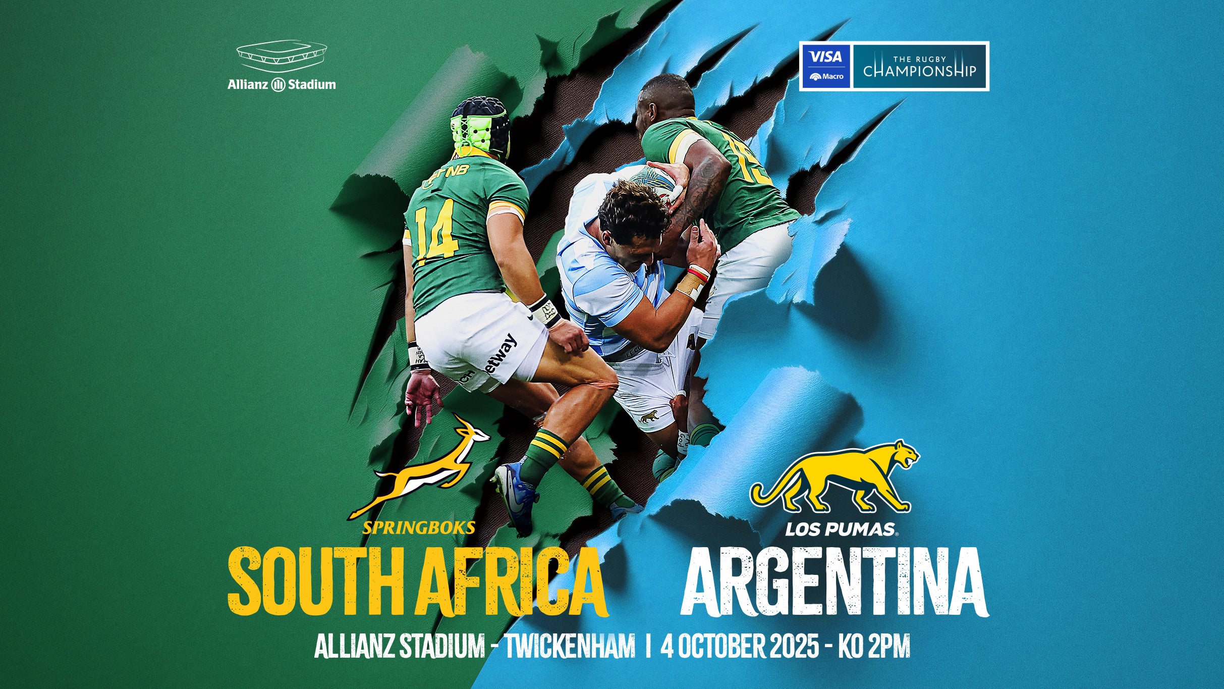 Clash of Titans: Argentina vs. South Africa in London!