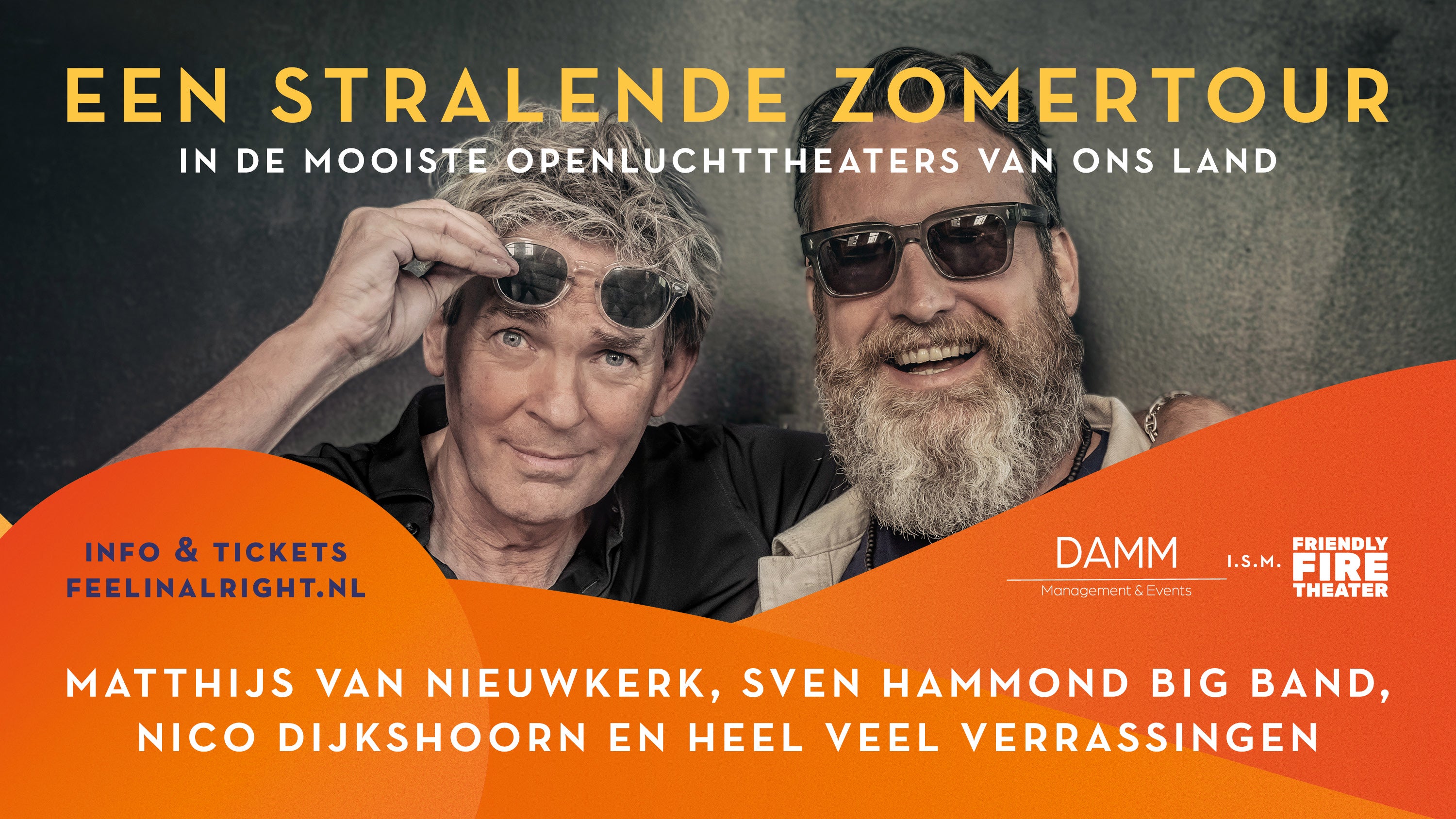 Groove Masters: Matthijs van Nieuwkerk & Sven Hammond Big Band Light Up Bloemendaal!
