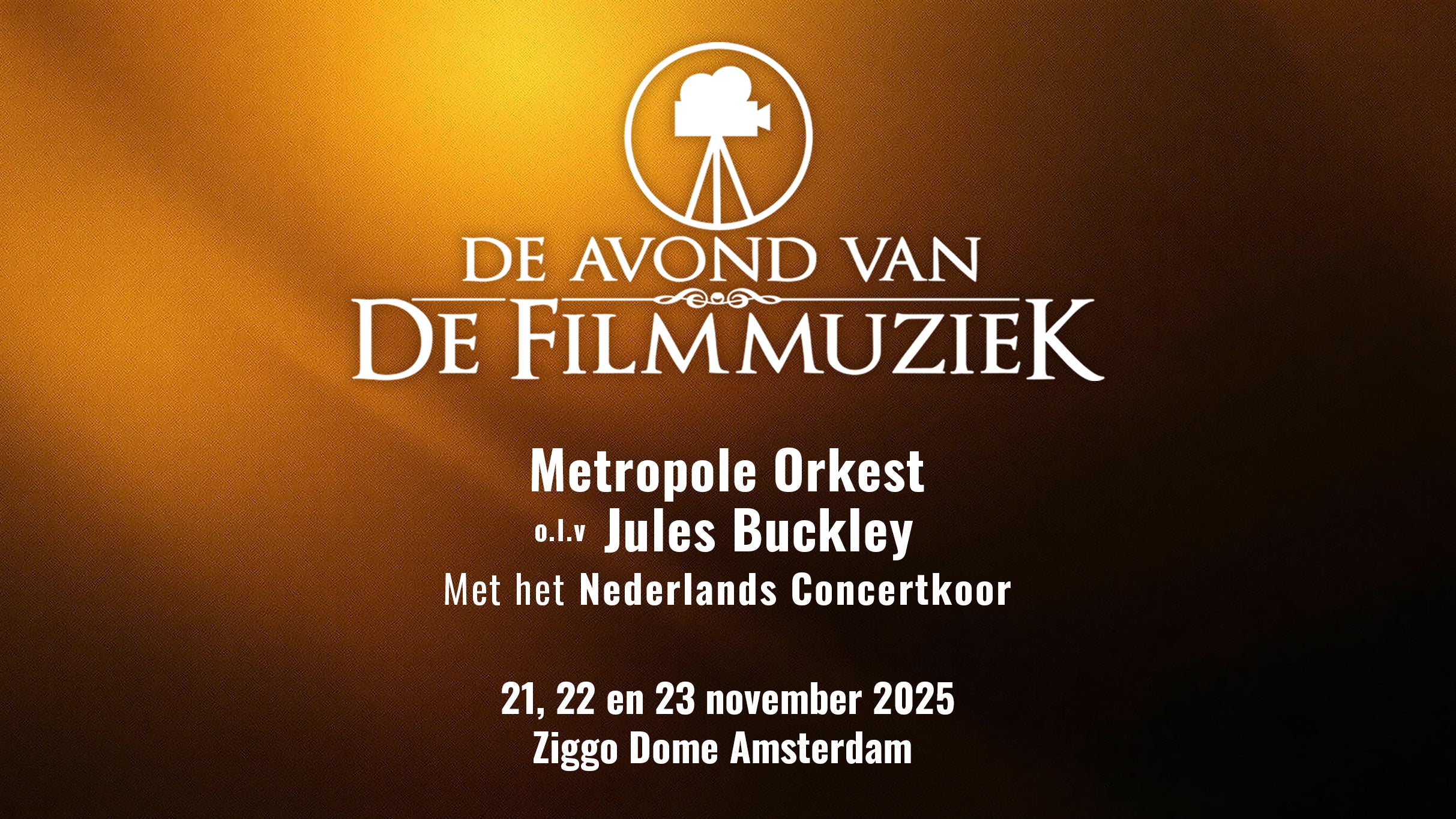 Experience the Magic: 'Avond van De Filmmuziek 2025' at Amsterdam's Iconic Ziggo Dome!
