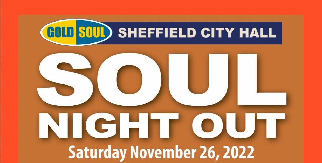 Goldsoul: Sheffield's Ultimate Soul Night Out at the City Hall Ballroom!