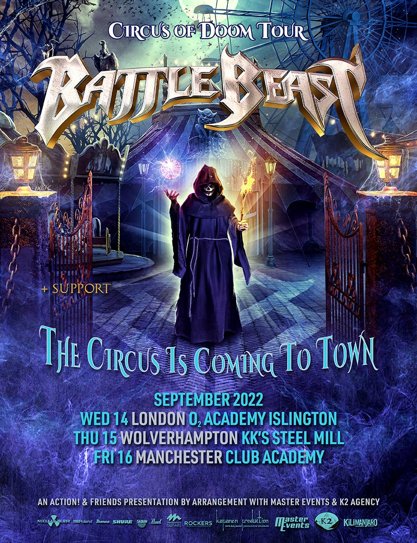 Roar into Birmingham: Battle Beast's Metal Mayhem at O2 Institute!